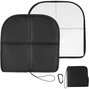 Acdsgd-Tapis De Si&egrave;ge Pliable, 1/2 Pi&egrave;ces Coussin Camping Pliable Coussin De Si&egrave;ge Ext&eacute;rieur &Eacute;tanche Chaud Portable 4 Fois Pour Camping Randonn&eacute;e P&ecirc;che Stade Plage, 40x40 Cm - Neuf
