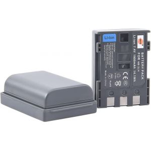2-Pack Rechange Batterie pour Canon NB-2L NB-2LH Optura 30 40 50 60 400 500 PowerShot G7 G9 S30 S40 S45 S50 S60 S70 S80 VIXIA HF R10 HF R100 HF R11 HG10 HV20 HV30 HV40 Digital Rebel XT XTi FV500 - Neuf