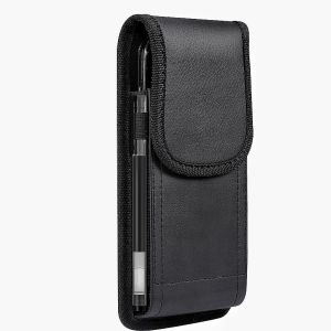 KALANKA-&Eacute;tui de Ceinture Pochette T&eacute;l&eacute;phone Holster avec &Eacute;tui &agrave; Clip Compatible pour Samsung Galaxy A15 A34 A25 A14 A53 Pro Xiaomi Redmi Note 13 12 Google Pixel 7 Pro iPhone 13 14 15 16 Pro Max - Noi - Neuf