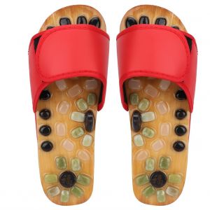 Chaussons De Massage Pour Les Pieds, Semelles Dures En Paves (Rouge 38) - Neuf
