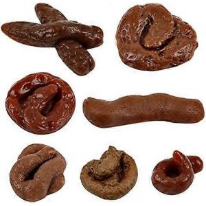 7 pi&egrave;ces Faux caca flottant Caca Farce R&eacute;aliste Faux caca de chien Faux caca de chien Jouet r&eacute;aliste Gags et blagues pratiques Jouets pour Halloween Poisson d'avril Pra - Neuf