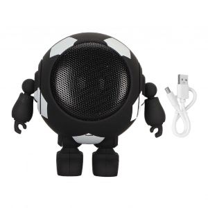 Haut-parleur Bluetooth Prise en charge stéréo Connexion série sans fil Portable Petit haut-parleur sans fil pour fête à la maison Noir - Neuf