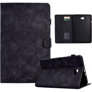 Coque Pour Samsung Galaxy Tab A 10.1'' 2016 (A6) Housse Sm-T580/T585 Étui À Rabat Et Portefeuille Case Avec Fonction Support Et Poche Cartes, Pochette Coque De Protection Galaxy Tab A6 10.1 - Neuf