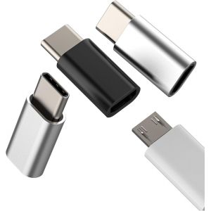 LORANKA-Adaptateur De Charge Micro USB &Agrave; USB C(3Pack)Android Femelle C&acirc;ble De Type C M&acirc;le Convertisseur Pour iPad Chargeur Connecteur Compatible Pour Samsung Adaptateurs Apple IPhone Type-C Fiche to- - Neuf