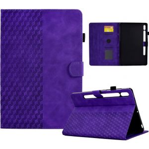 Eryi-Coque Pour Samsung Galaxy Tab S9 Ultra / S8 Ultra 14.6 Pouce Premium Cuir Pu Housse [Sm-X916b/X910n] Etui De Protection Poche Case Avec Support Pour Samsung Tab S9 Ultra - Violet - Neuf