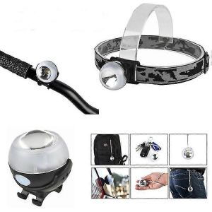Lampe Frontale Portable Rechargeable Multifonctionnelle Et Longue Durée Pour Vélo Et Activités Diverses - Neuf