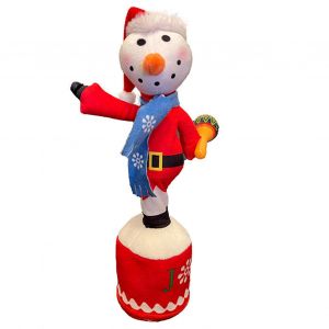 Danse imitant le jouet parlant Jouet de Noël en peluche pour les enfants en bas âge Cadeau - Neuf