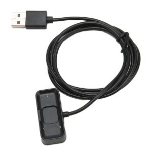 Letnerny-C&acirc;ble De Chargeur Pour Pulse Hr, C&acirc;ble De Chargement Usb Magn&eacute;tique, Adaptateur De Remplacement Pour Bracelet Intelligent 1m, Noir - Neuf