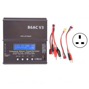 XYONG Chargeur intelligent 80 W pour batteries Ni-MH et Ni-CD, modele B6ACV3, AC 100-240 V (prise britannique) - Neuf
