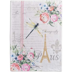 Eryi-Champ De Mars Lot De 2 Serviettes De Cuisine Polyvalentes 100% Coton Absorbent Le Thé/Bar | Printemps/Été (50 Cm X 70 Cm) - Neuf
