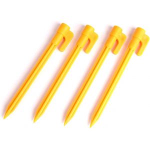 Paquet De 20 Piquets De Tente En Plastique Durable Pour Sécuriser Les Couvertures De Pluie Et De Jardin - Neuf