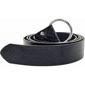 Cauc-Ceinture De Chevalier M&eacute;di&eacute;vale Pour Homme Et Femme - Ceinture Renaissance En Cuir Pu - Vintage - Accessoire De Costume Pour Homme Et Femme - Neuf
