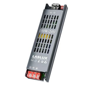 Transformateur 220V 24V LED Driver 150W,Convertisseur Alimentation AC 220V DC 12V 6.25A,Adaptateur Transfo Convient pour piloter des ampoules LED MR11 G4 MR16 GU5.3 des Bandes (24V,150,Watts) - Neuf