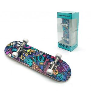 Mini-Skateboards En Bois Pour Les Doigts, Jouets Pour Les Doigts, Skateboards Pour Les Mains, Cadeaux D'anniversaire Originaux Pour Gar&ccedil;ons De 12 Ans - Neuf