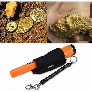 (Jaune, 230 X 40 X 40 mm) Détecteur de métaux portable 360° avec LED Pin Tip Metal Detector Scanner - Neuf