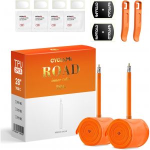 Subzonal-Chambre &Agrave; Air Tpu 30g Ultra L&eacute;g&egrave;re Chambre A Air Velo Route 700 X 18/23/25/28/30/32c - Valve Presta 45/65/85mm-Chambre A Air Tpu 28 Pouces - Neuf