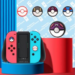 4 Capuchons De Poign&eacute;e De Pouce Analogiques En Silicone Compatibles Avec La Housse De Protection Nintendo Switch Oled / Switch Lite / Switch Joystick - Neuf