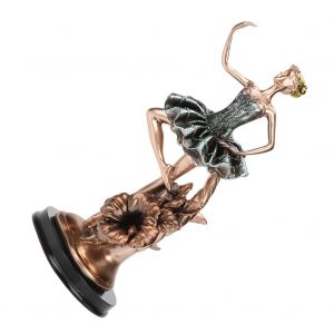 Figurine En Resine En Forme De Ballerine, Decoration Pour La Maison, Cadeau D'anniversaire Ou De Mariage - Neuf