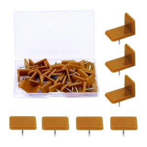 40 Pièces Glissières Et Glissières De Tiroir De Meubles Glissière De Tiroir En Plastique Avec Clou Pour R - Neuf