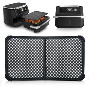 Anti Projection pour Air Fryer Ninja 10,4L AF500EU, Anti Eclaboussure Silicone Accessoires pour Friteuse &agrave; Air Chaud Moule, Protection Efficace de la Spirale Chauffante, Facile &agrave; Nettoyer - Neuf