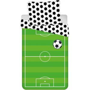 Parure De Lit Pour Enfant Avec Housse De Couette De 140 X 200 Cm Et Taie D'oreiller De 70 X 90 Cm, 100 % Coton - Neuf