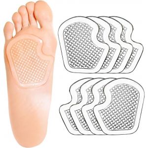 Kalanka-Lot De 8 Pi&egrave;ces De Coussinets En Gel Pour Danseuse 4 Paires Pour Prot&eacute;ger Et Soulager Les Douleurs M&eacute;tatarsiennes, S&eacute;samo&iuml;des, Boules De Pieds - Neuf