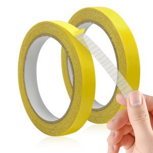 Mevronisshop-Lot De 2 Rubans Adh&eacute;sifs Double Face Pour Ourlets De Pantalons Et V&ecirc;tements, Tr&egrave;s R&eacute;sistants, Sans Couture Ni Repassage, Pour La Fixation Des Ourlets, Les Travaux Manuels Et La Fixation - Neuf