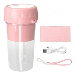 Hjlian Presse-Agrumes Portable Multifonction En Abs Et Ps, Avec Chargeur Usb, Pour La Maison Et Le Bureau, Rose - Neuf