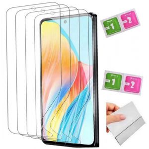 AILIKA- Pack de 4 protections écran hydrogel HD pour téléphone Motorola Moto G6 Play, douceur tactile, pose rapide, vision nette - Neuf