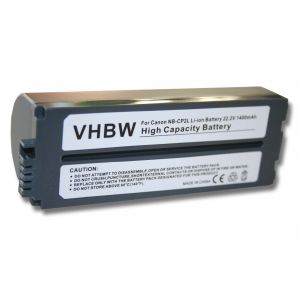 vhbw Batterie compatible avec Canon Selphy CP-1200, CP-100, CP-1000 imprimante, scanner, imprimante d'&eacute;tiquettes (1400mAh, 22,2V, Li-ion) - Neuf