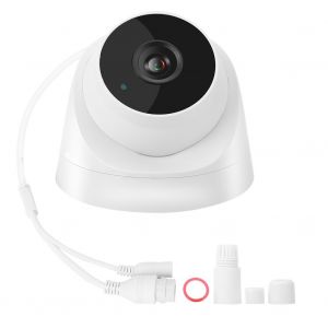 Camera dome de securite domestique a vision nocturne infrarouge HD 2048 x 1536p avec detection de mouvement - Neuf