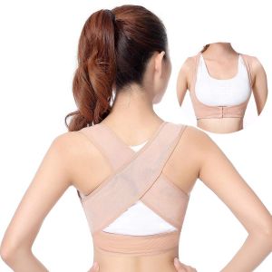 Correcteur De Posture, Soutien Dorsal Et Correcteur De Posture, Ceinture Dorsale Respirante Et Réglable, Soulage Les Douleurs Dorsales Et Thoraciques, Taille L - Neuf