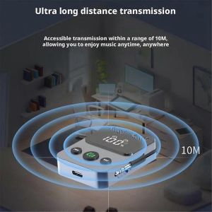 Bluetooth 5.3 émetteur-récepteur technologie d'adaptateur auxiliaire A2DP - Neuf