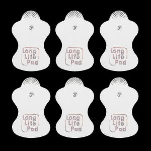 12pcs / 6Paires Électrode De Remplacement Pad Pour Masseurs Omron Elepuls Long Life Pad - XC - Neuf