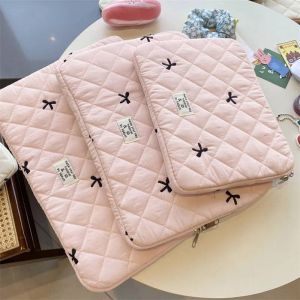 Mignon Arc Graphique Pochette D'Ordinateur Tablette Housse 11 13.3 14 15.6 Pouces Pour Macbook Air 13 Pro Xiaomi Lenovo Dell Ordinateur Portable Coque Souple.Rose.13-14 Inch - Neuf