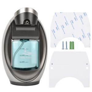 HJLIAN Distributeur automatique de savon mousse sans contact de 480 ml pour cuisine, salle de bain, bureau - Neuf