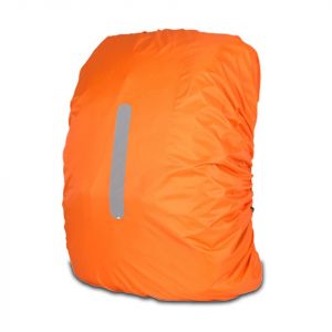 Kokossi 1 Pièces Sac À Dos D'escalade Housse De Pluie Camouflage Réfléchissant Sac Étanche Extérieur Camping Randonnée Sac Housse Anti-Poussière Unisexe - Type B-Orange-20l - Neuf