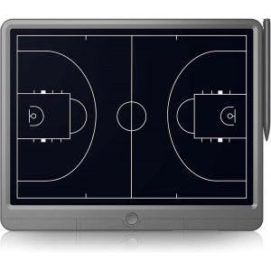 Électronique Lcd Tableau Tactique Basketball Hockey Planche À Dessin D'entraîneur Portable Et Effaçable Pour L'orientation Tactique Et La Planification D'avant-Match - Neuf