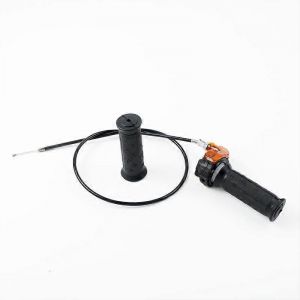 Haute qualit&eacute; fine Twist Throttle Acc&eacute;l&eacute;rateur Poign&eacute;e + C&acirc;ble + C&acirc;ble Pour Mini Moteur 47cc 49cc Mini Dirt Bike Quad Pocket - Neuf