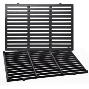 Ulteronixshop-7638 Grille de barbecue pour Weber Spirit 300 Series - 44,5 x 30 cm - En fonte - Pour Spirit E310 E320 E330 SP310 - Accessoires de barbecue Weber Genesis Silver B/C - Pi&egrave;ces de rechange - Neuf