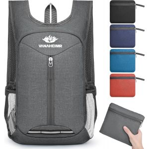 KALANKA-Sac à Dos Pliable Ultraléger 16L, Sac à dos de Randonnée Étanche Sac à dos de Voyage, Petit Sac à Dos Packable Daypack pour Femme Homme Plein Air Camping Voyage Escalade - Neuf