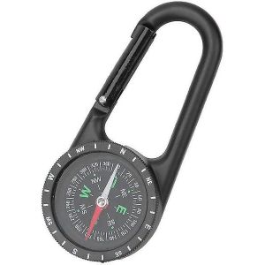 Boussole À Mousqueton En Alliage De Zinc ¿ Outil De Navigation Léger Et Durable Pour Les Aventures En Plein Air ¿ Parfait Pour La Randonnée Et Le Camping - Neuf