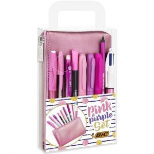 Bic Pink & Purple Party Set - Neuf