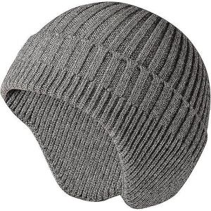 Femmes Hommes Bonnet Chapeau D'hiver Avec Oreillettes Laine Tricoté Chapeau Chaud Montre Chapeau À La Mode Ski Skul - Neuf