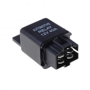 1Pc 12V 40A Relais Automobile de Voiture 4 Broches SPST Relais d'Alarme avec prise de relais - Neuf