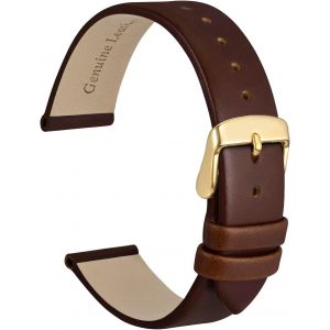 Bracelets De Montre &Eacute;l&eacute;gants, Bandes De Remplacement En Cuir V&eacute;ritable, Boucle En Acier Inoxydable, 8mm 10mm 12mm 13mm 14mm 16mm 18mm 20mm 22mm - Neuf