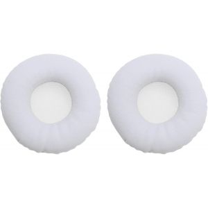 Paire de Coussinets d'oreille de Remplacement en Cuir Protéiné Blanc Coussinets d'oreille de Remplacement Compatible avec Sony MDR V150 V250 V300 ZX100 ZX110 - Neuf