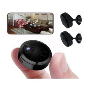 Mini cam&eacute;ra espion sans fil 1080P HD avec vision nocturne pour la s&eacute;curit&eacute; de votre domicile - Neuf