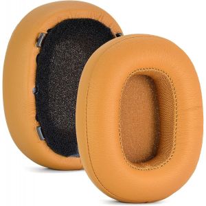 KAL-Coussinets Pour Casque Skullcandy -Coussinets De Rechange En Cuir Protéiné Pour Casque Skullcandy Crusher 360 S6Mbw-J373 (Marron) - Neuf
