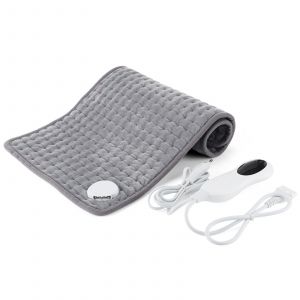HJLIAN Couverture chauffante electrique douce et antidouleur, chauffage rapide, multifonctionnelle, ideale pour l'hiver - Neuf